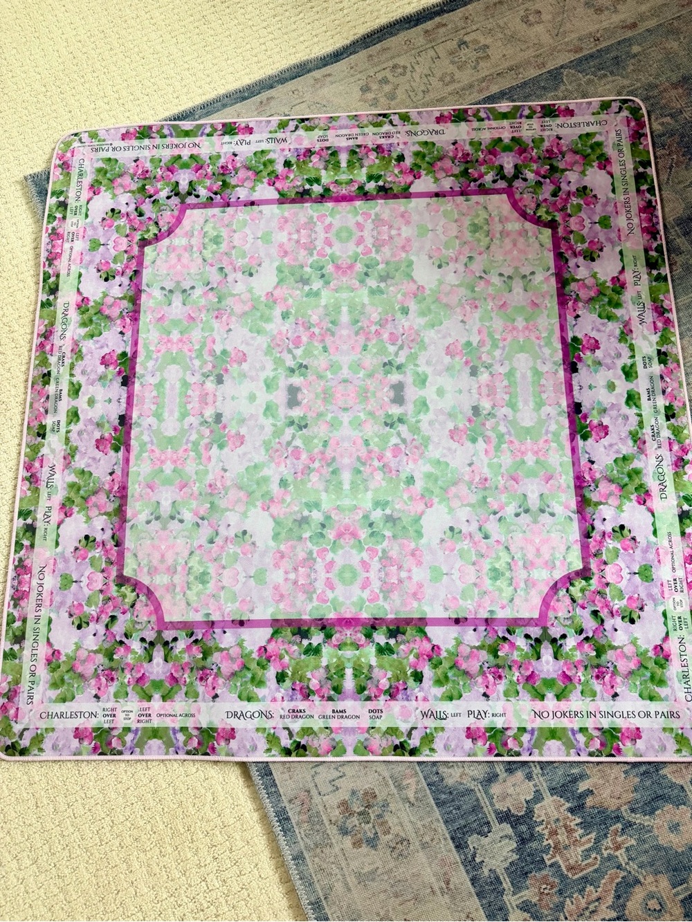 Mahjong mat